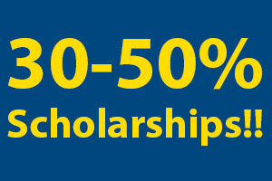All students receive scholarships